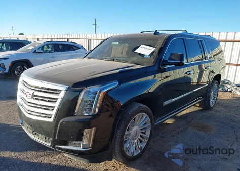 2016 Cadillac Escalade Esv Platinum z USA, uszkodzony, nr VIN 1GYS4KKJ4GR208543